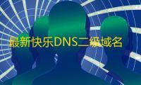 最新快乐DNS二级域名分发3.1开源源码